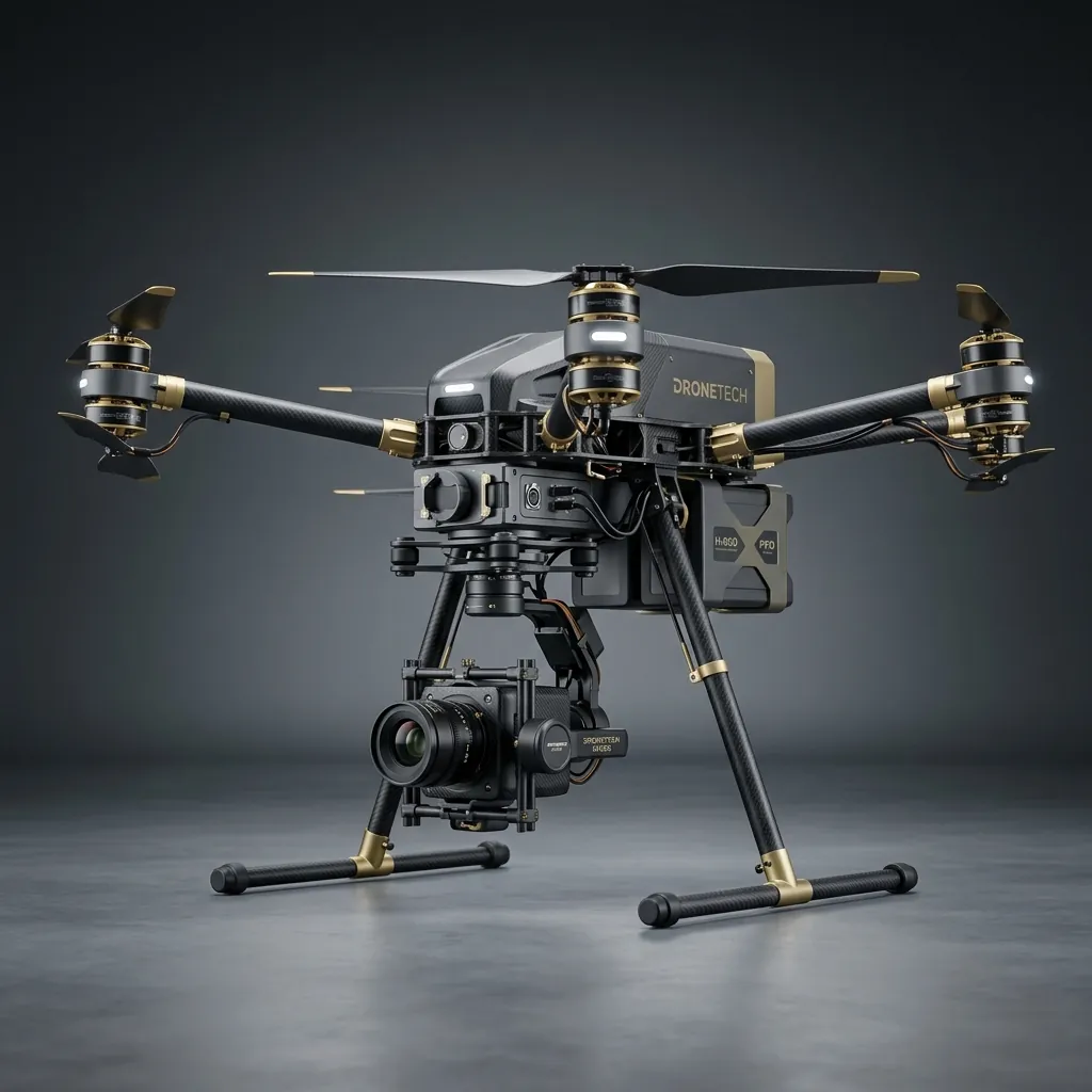 SkyMinds multi-rotor platform in the field